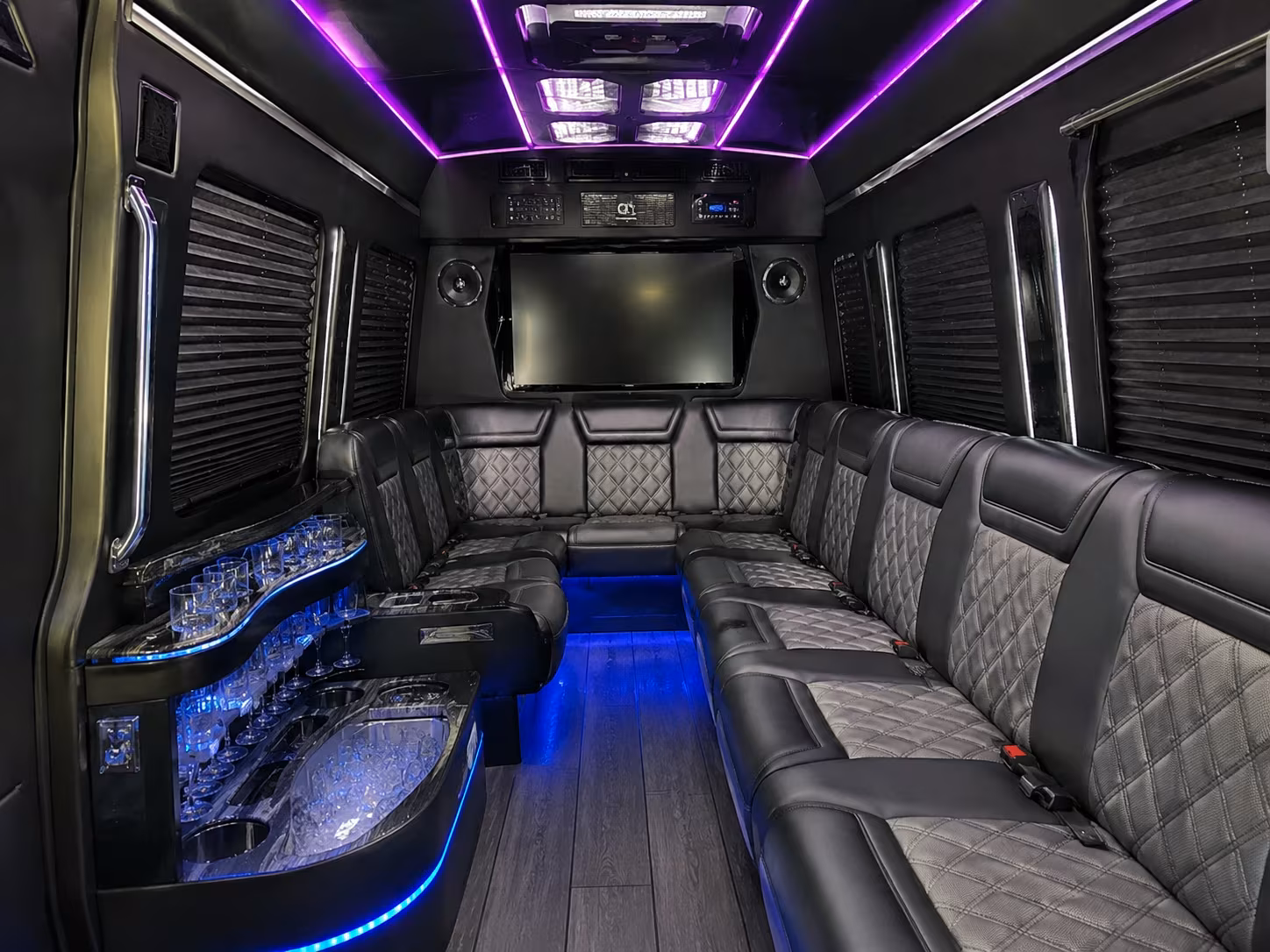 we help you compare every bus type available for glendora prom groups